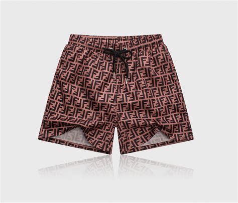 fendi shorts pink|Fendi pants men's.